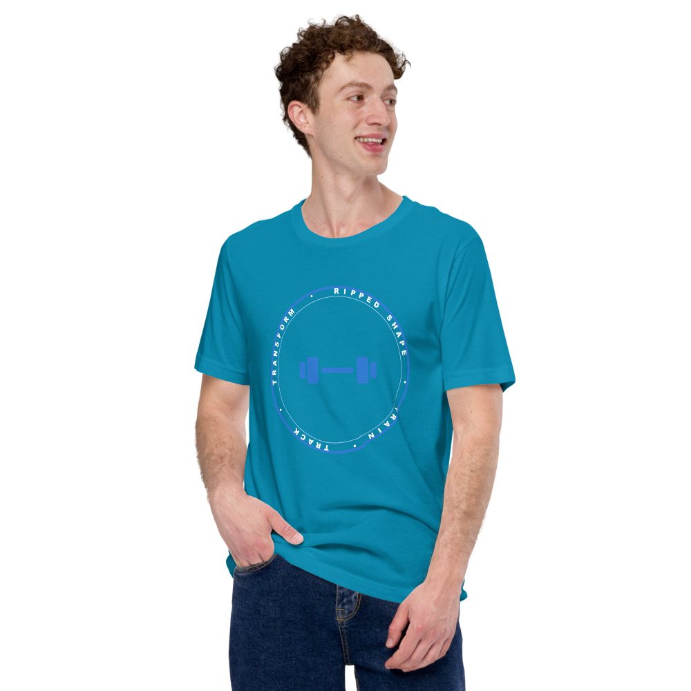 Ripped Shape Badge Tee Front