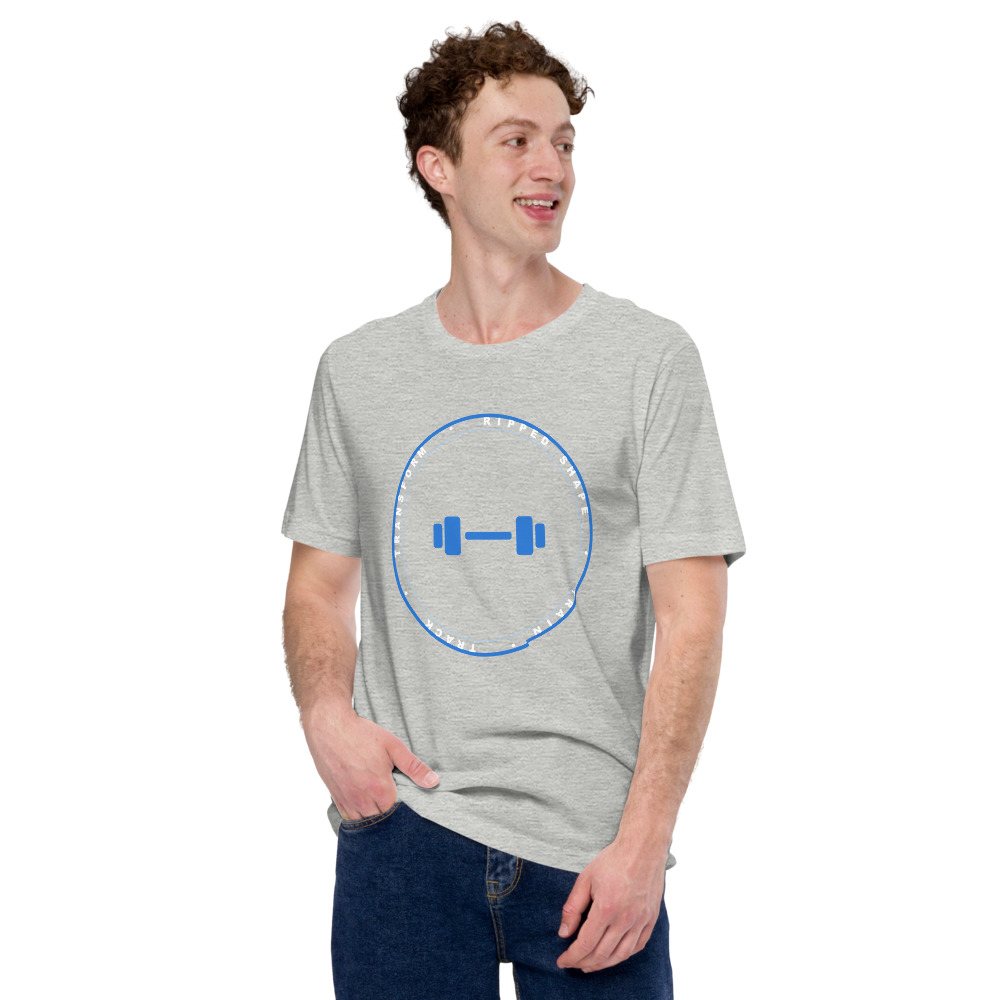 Ripped Shape Badge Tee Front