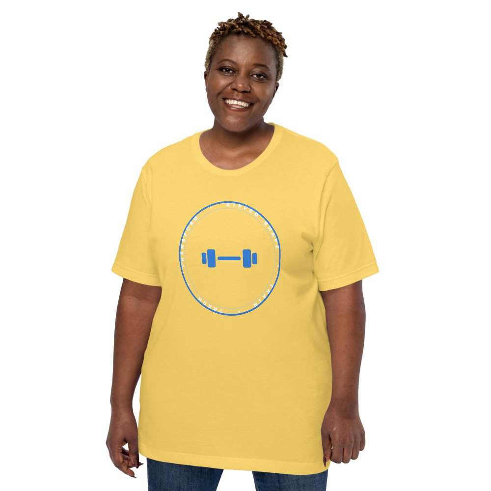 Ripped Shape Badge Tee Front