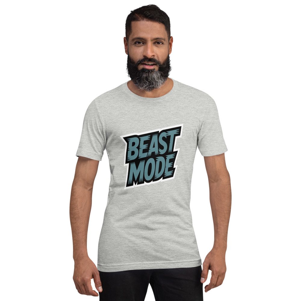 Ripped Shape Beast Mode Tee