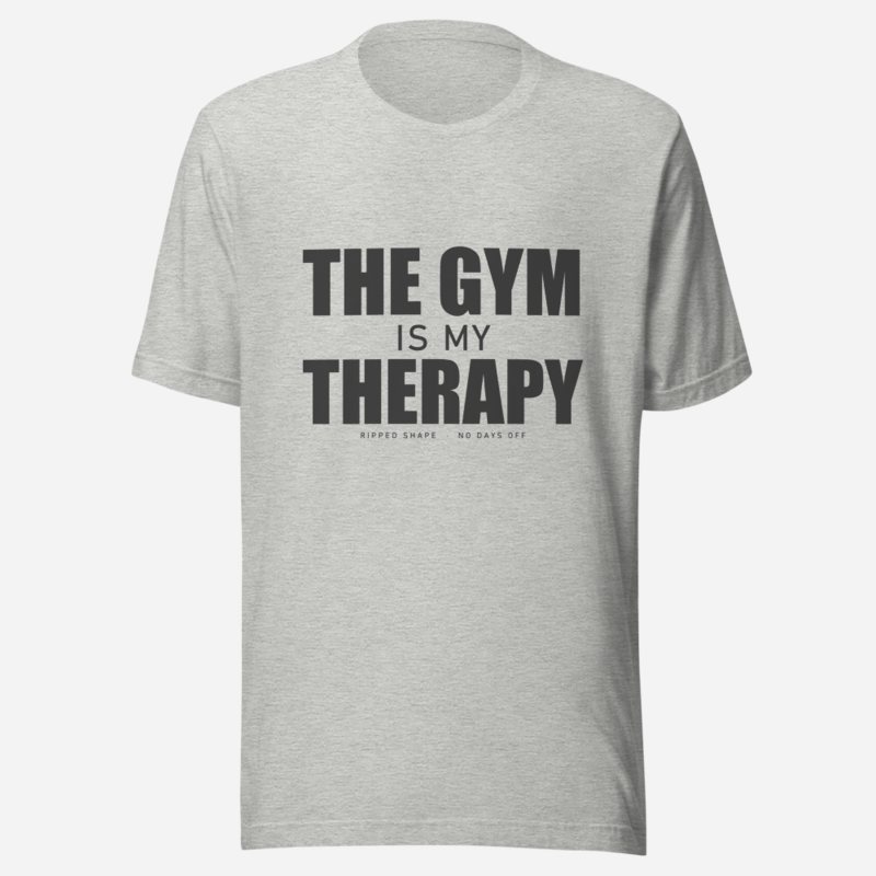Ripped Shape Gym Therapy Tee