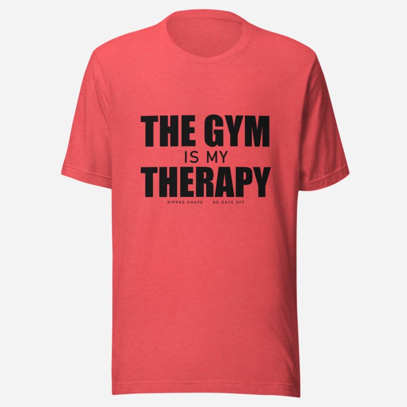 Ripped Shape Gym Therapy Tee