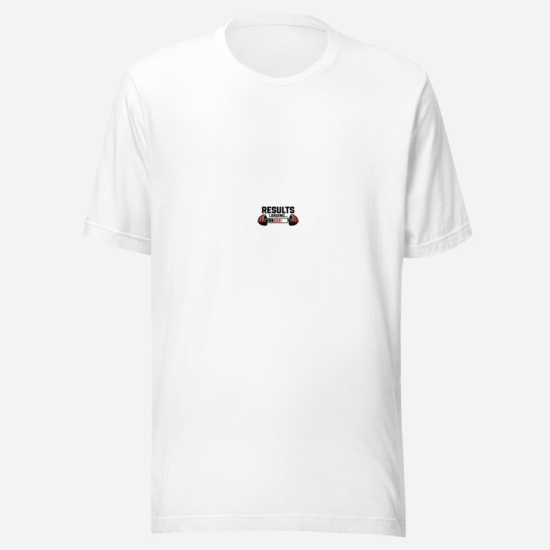 Ripped Shape Results Loading Tee in White