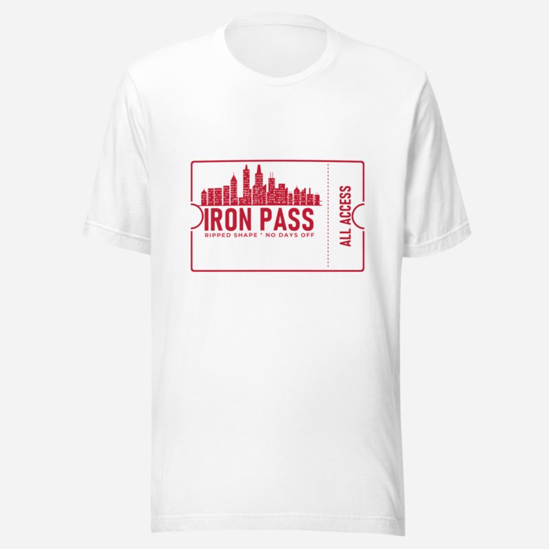 Ripped Shape Iron Pass Ticket Tee