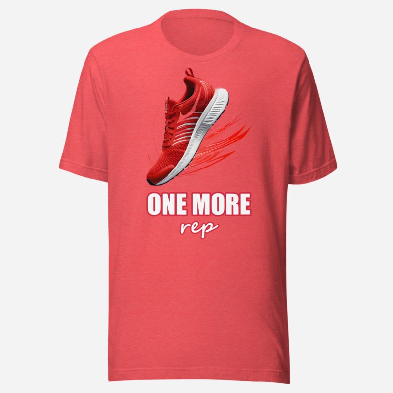 Ripped Shape One More Rep Runner Shoe Tee