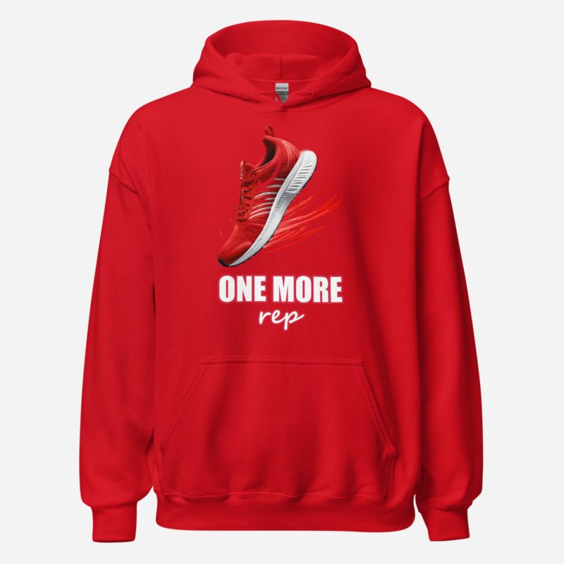 Ripped Shape One More Rep Runner Shoe Hoodie