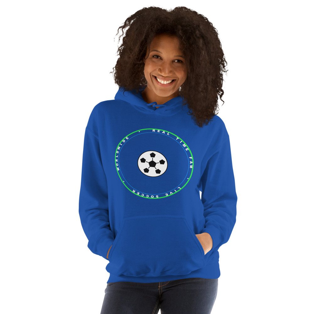 RealTimeFam Badge Hoodie Front