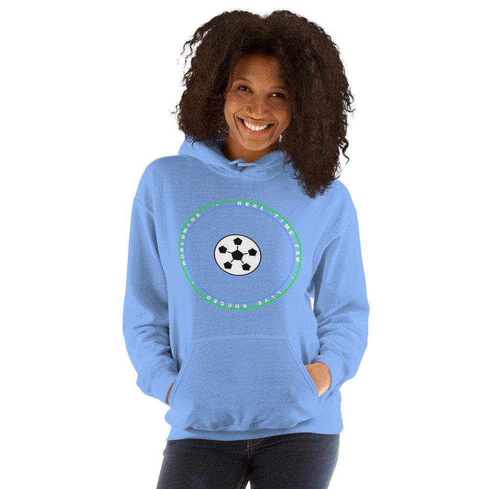 RealTimeFam Badge Hoodie Front