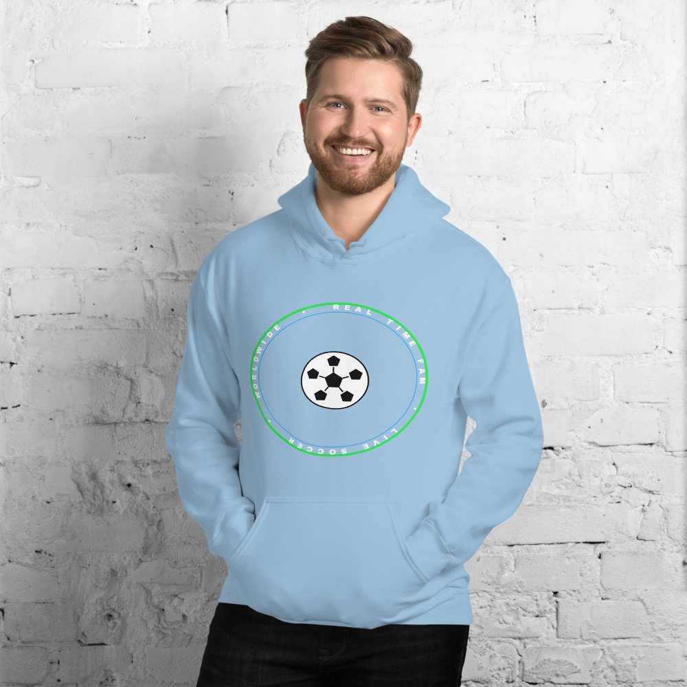 RealTimeFam Badge Hoodie Front
