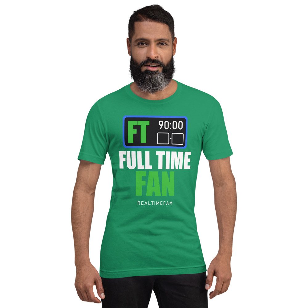 RealTimeFam Full Time Fan Matchday Tee Front