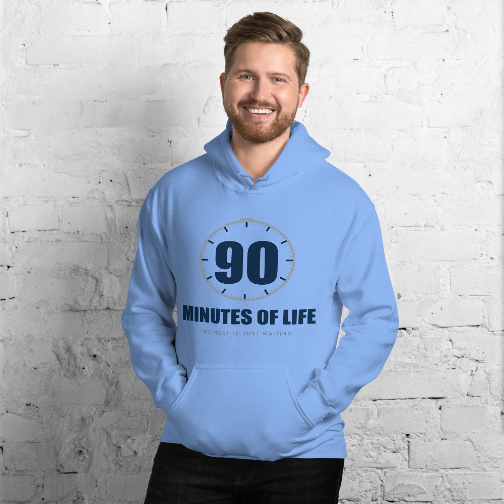 RealTimeFam 90 Minutes Of Life Matchday Hoodie