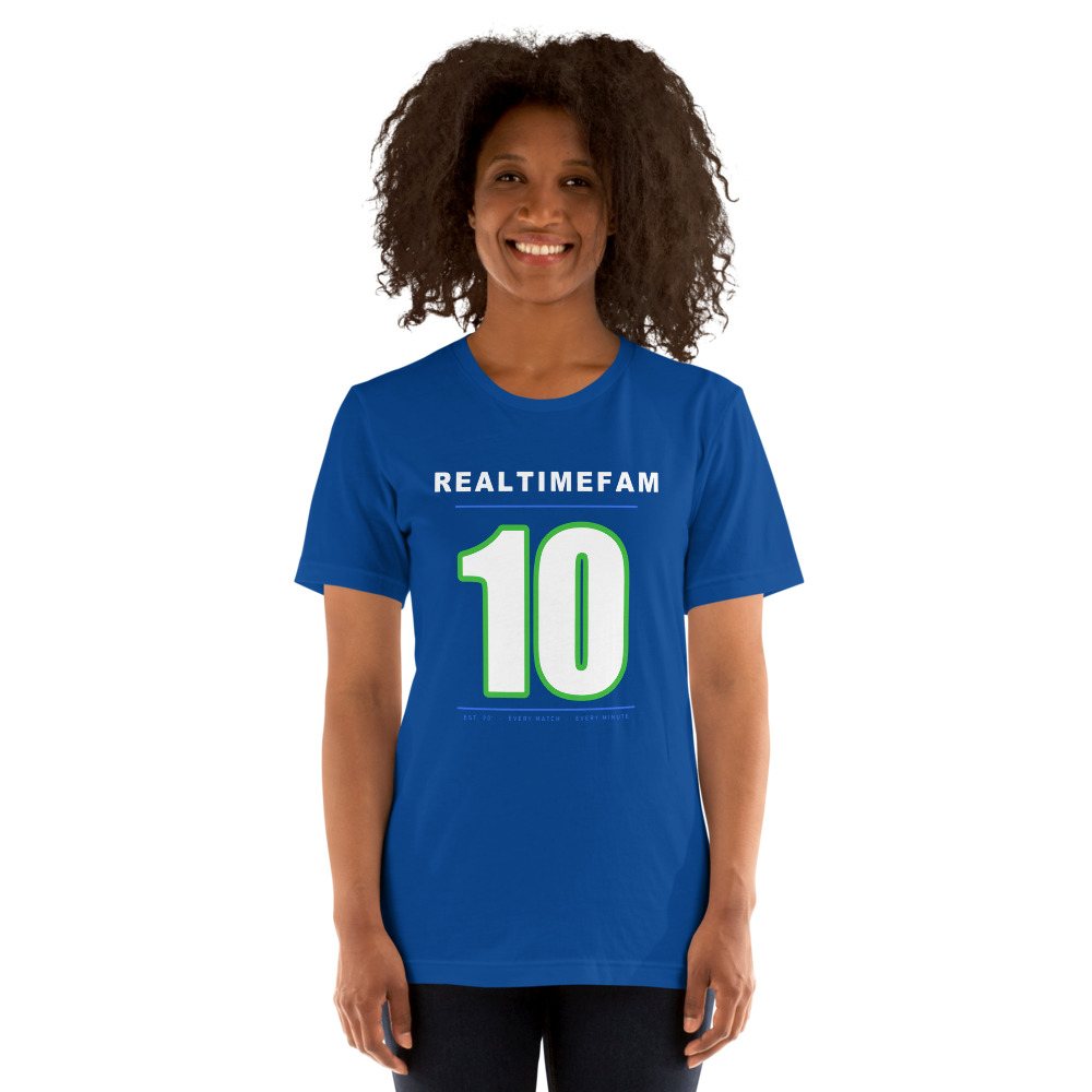 RealTimeFam Jersey Back 10 Matchday Tee