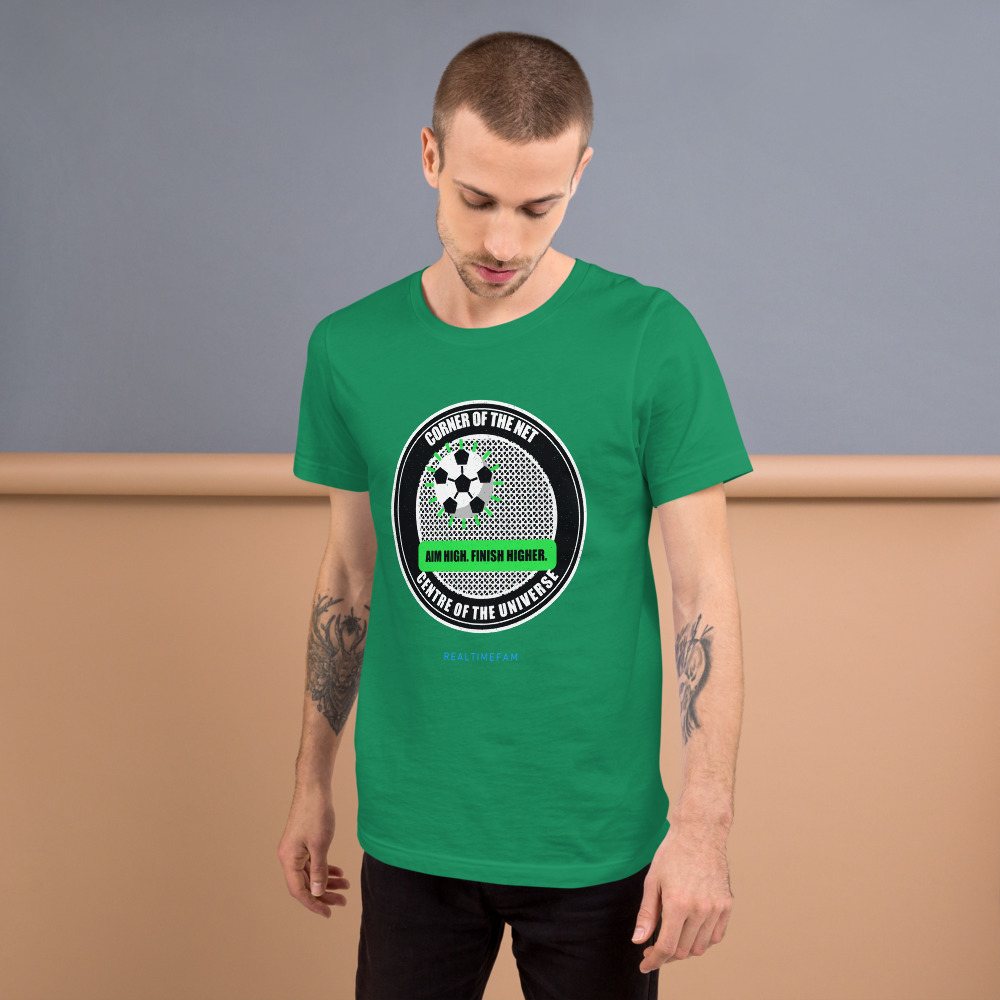RealTimeFam Corner Of The Net Fan Zone Tee Front