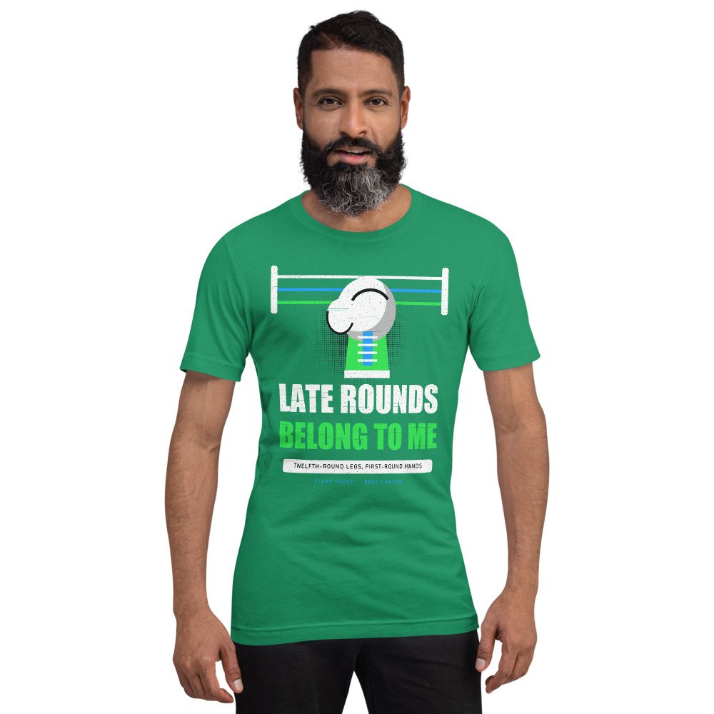 RealTimeFam Late Rounds Belong To Me Fan Zone Tee Front