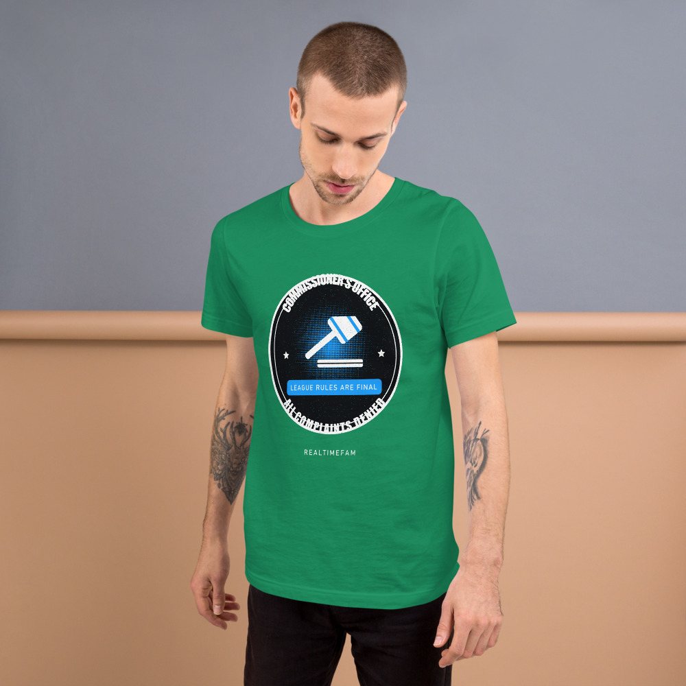 RealTimeFam Commissioner's Office Fan Zone Tee Front