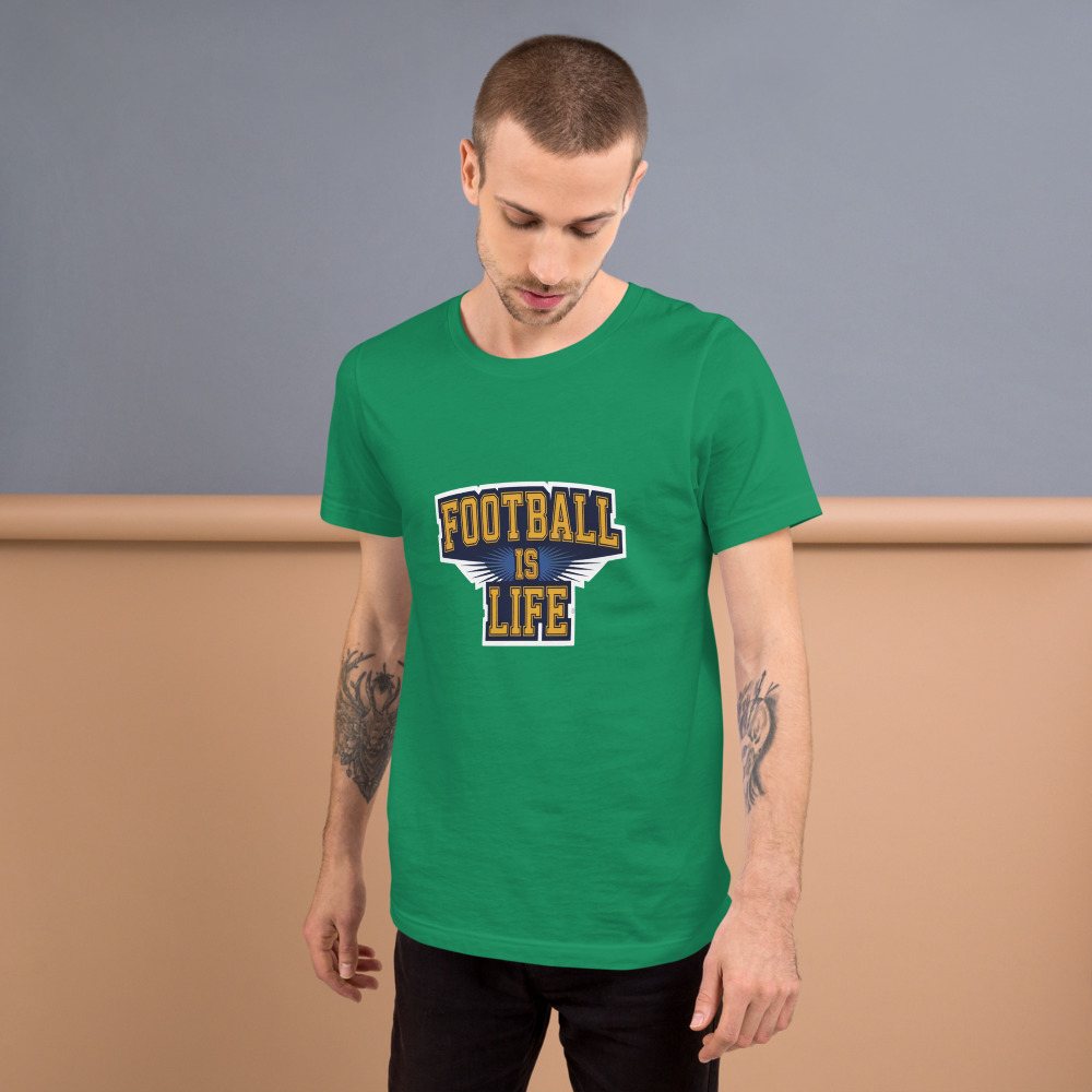 RealTimeFam Football Is Life Tee Front