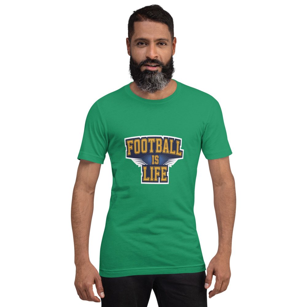 RealTimeFam Football Is Life Tee Front