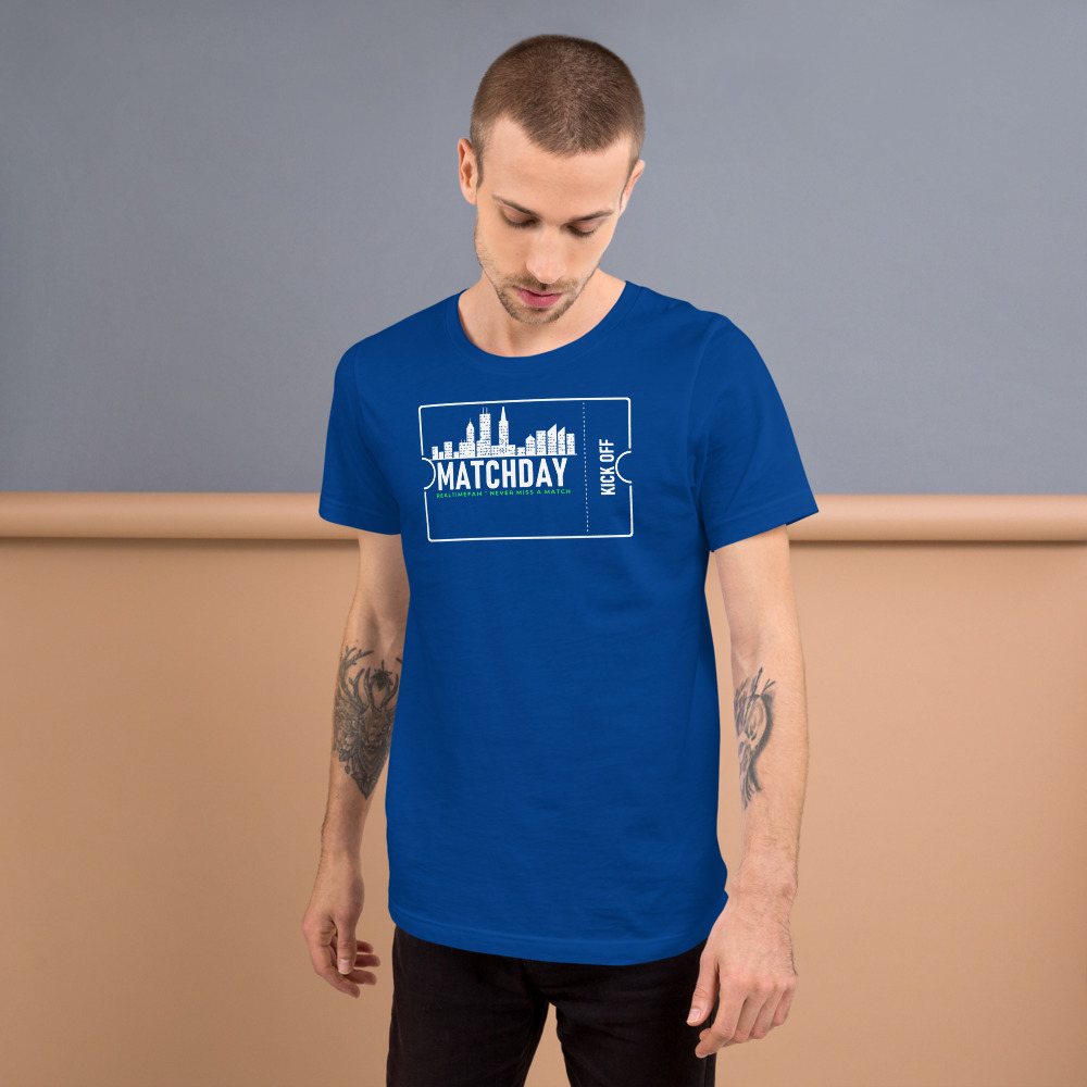 RealTimeFam Matchday Ticket Tee Front