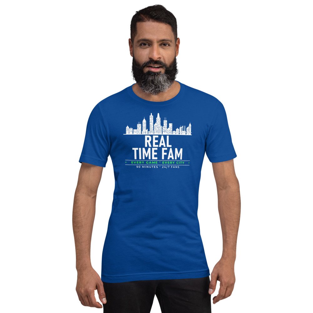 RealTimeFam Every City Badge Tee
