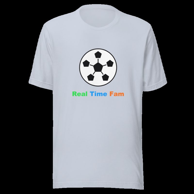 RealTimeFam Ball Tee Light Blue