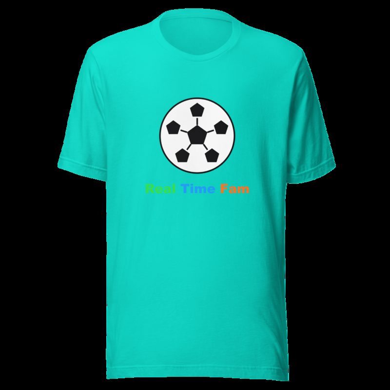 RealTimeFam Ball Tee Teal