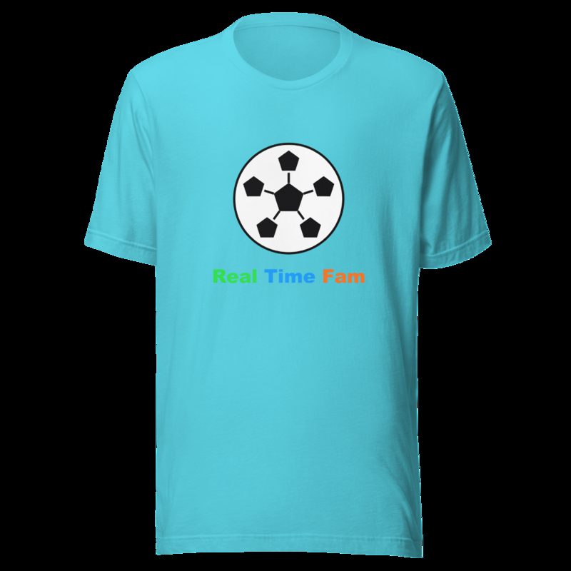 RealTimeFam Ball Tee Turquoise