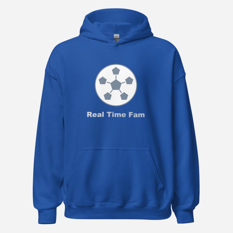 RealTimeFam Ball Hoodie Royal