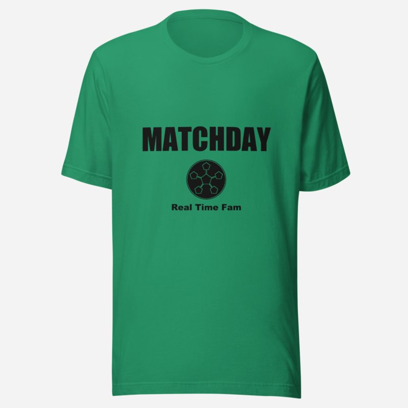 RealTimeFam Matchday Tee Kelly