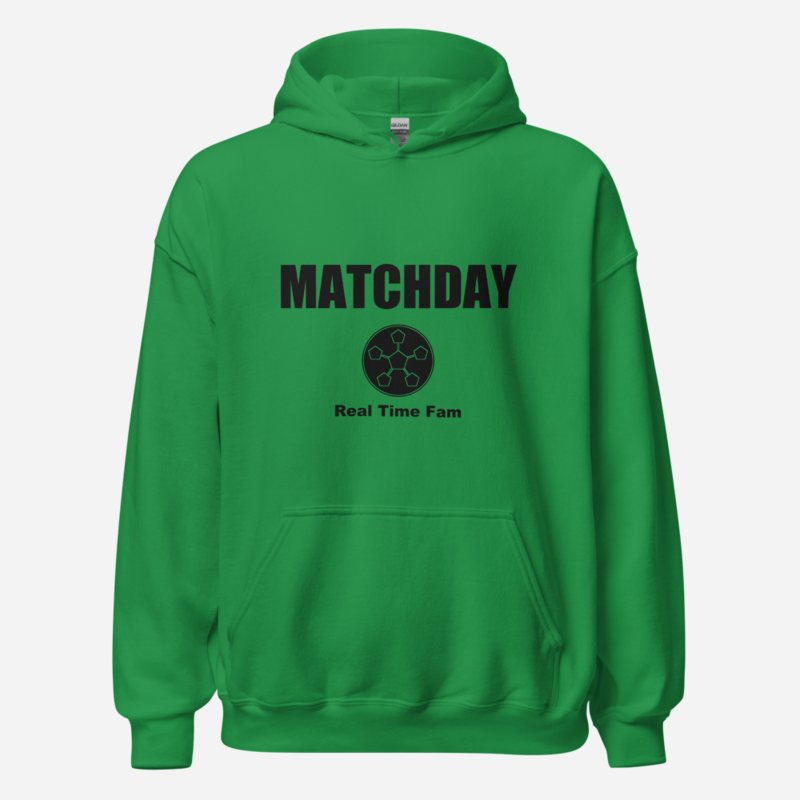 RealTimeFam Matchday Hoodie in Irish Green