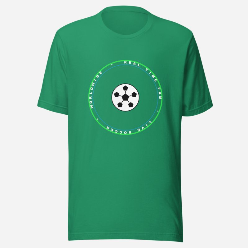 RealTimeFam Badge Tee Kelly