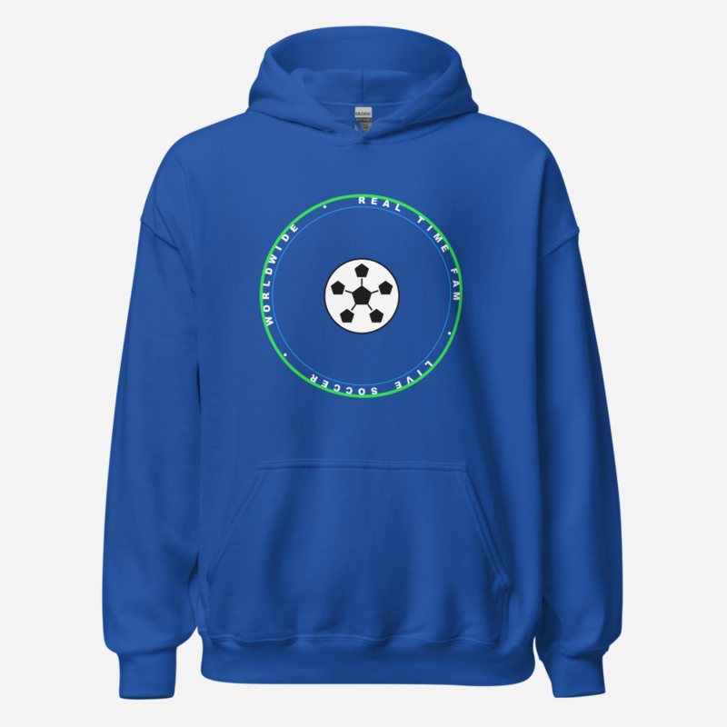 RealTimeFam Badge Hoodie Royal