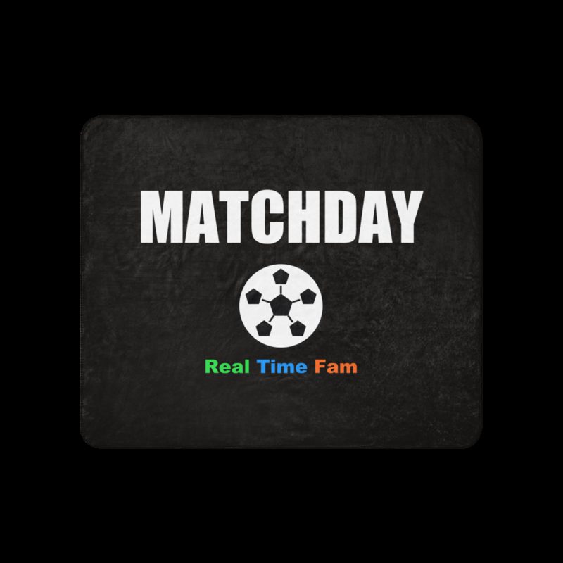 RealTimeFam Matchday Sherpa Blanket Tan