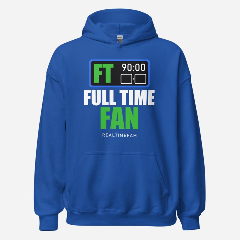 RealTimeFam Full Time Fan Matchday Hoodie