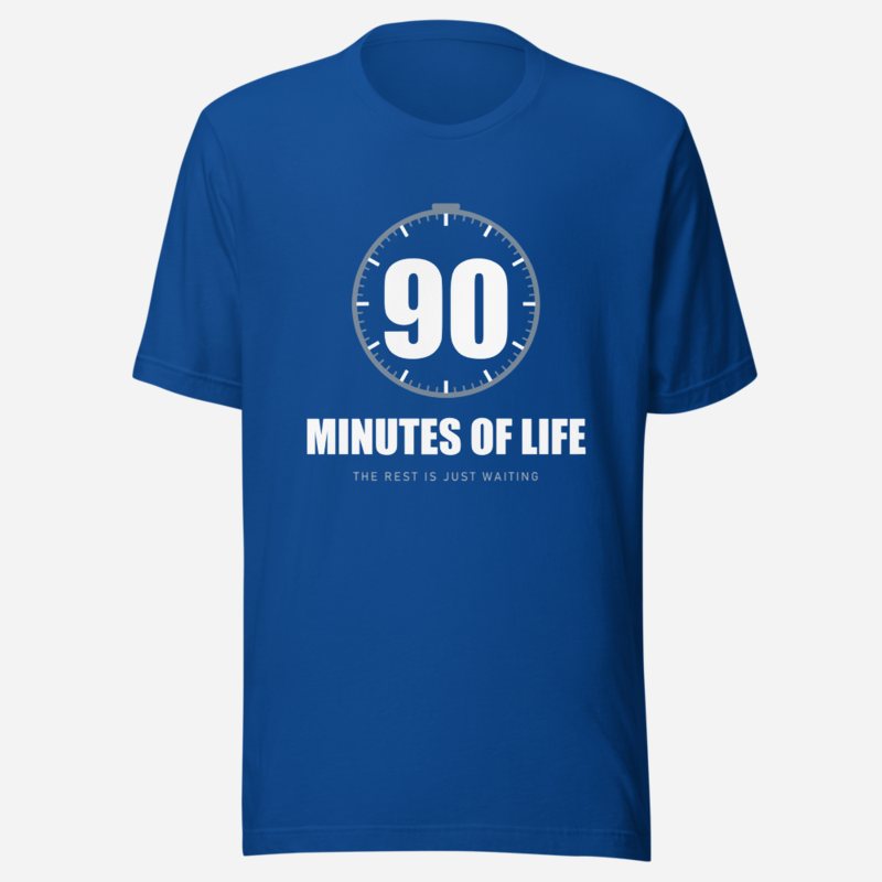 RealTimeFam 90 Minutes Of Life Matchday Tee