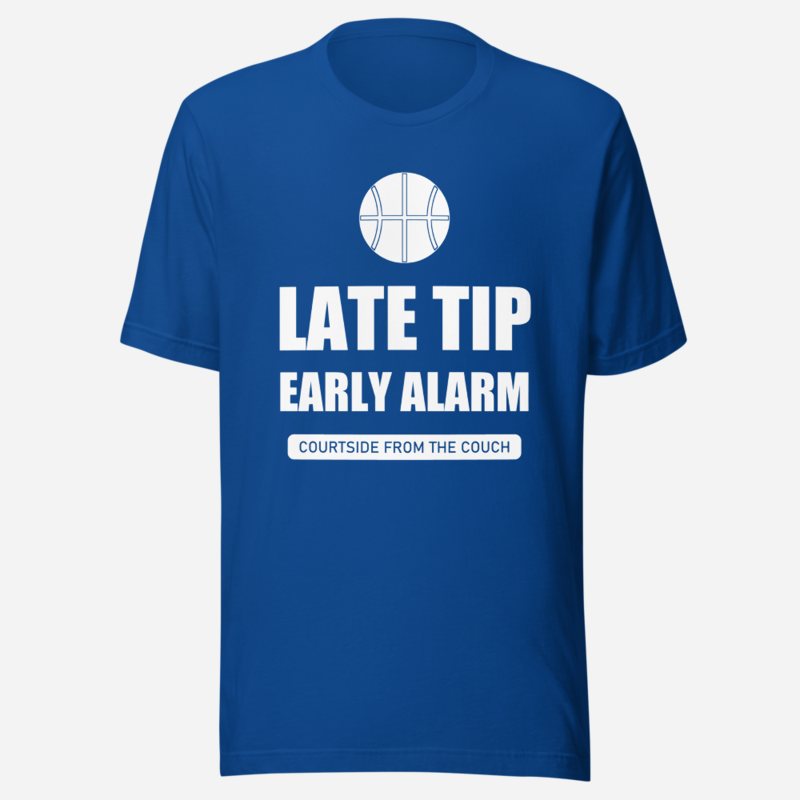 RealTimeFam Late Tip, Early Alarm Game Night Tee