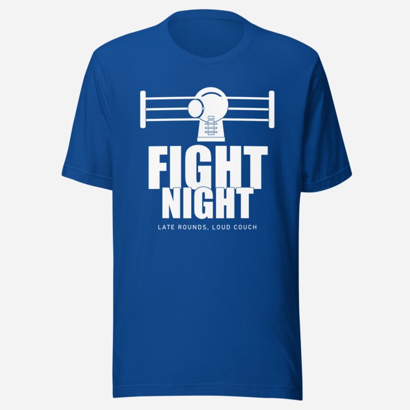 RealTimeFam Fight Night - Late Rounds, Loud Couch Game Night Tee