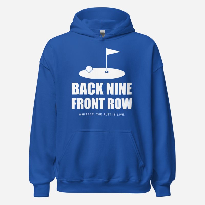 RealTimeFam Back Nine, Front Row Game Night Hoodie