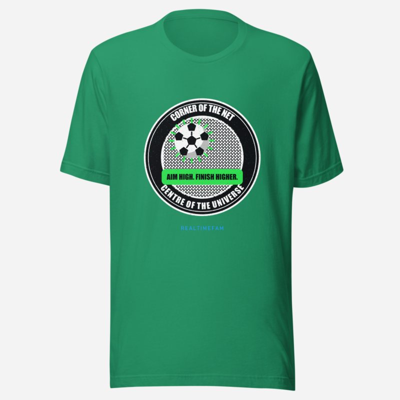 RealTimeFam Corner Of The Net Fan Zone Tee Kelly