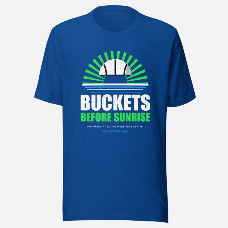 RealTimeFam Buckets Before Sunrise Fan Zone Tee