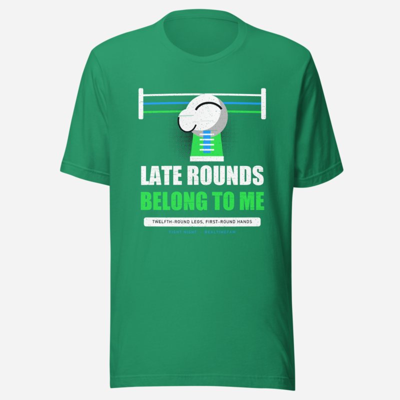 RealTimeFam Late Rounds Belong To Me Fan Zone Tee Kelly