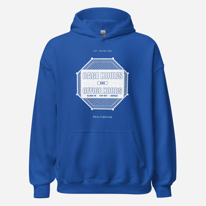 RealTimeFam Cage Hours Office Hours Fan Zone Hoodie