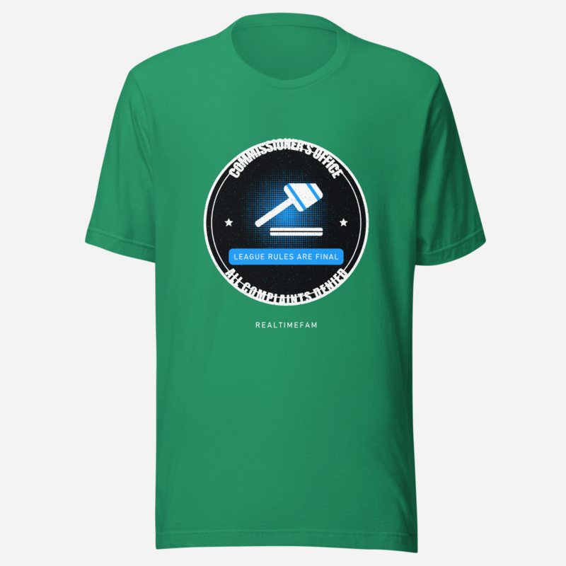RealTimeFam Commissioner's Office Fan Zone Tee Kelly