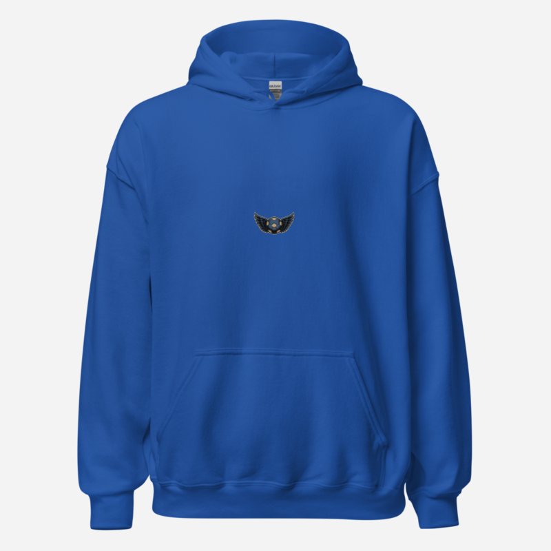 RealTimeFam Winged Ball Icon Hoodie Royal