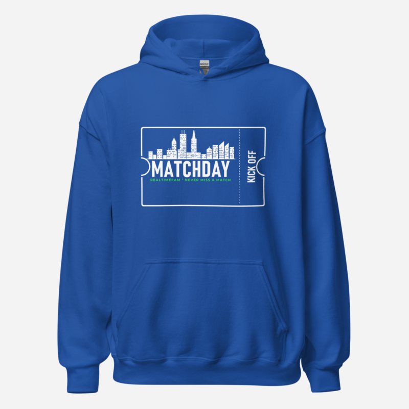 RealTimeFam Matchday Ticket Hoodie Royal
