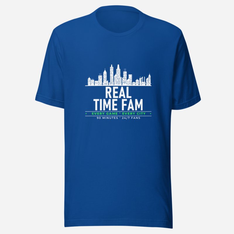 RealTimeFam Every City Badge Tee True Royal