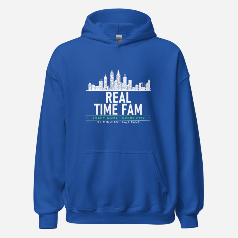 RealTimeFam Every City Badge Hoodie Royal