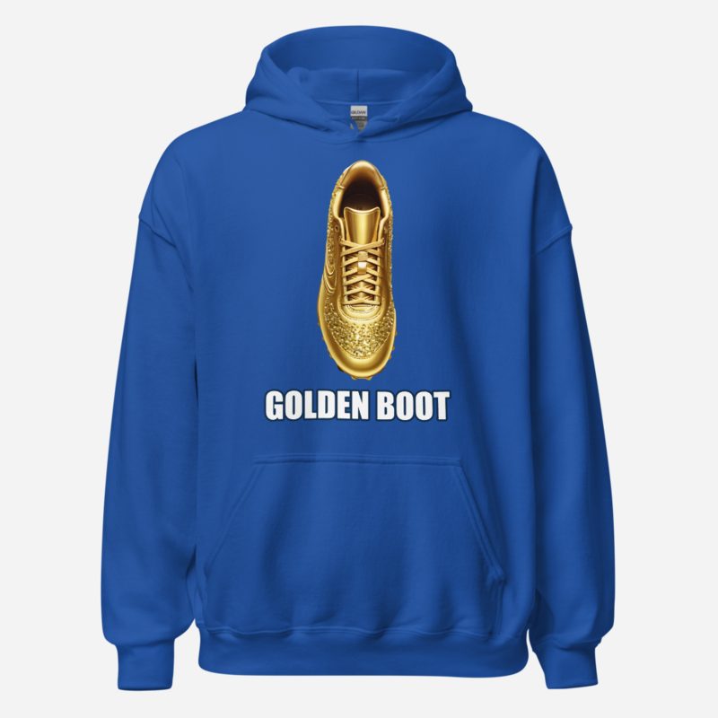 RealTimeFam Golden Boot Hoodie in Royal