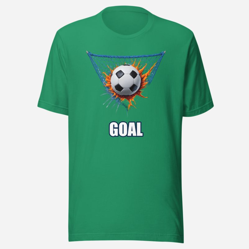 RealTimeFam Goal Net Ball Tee in Kelly