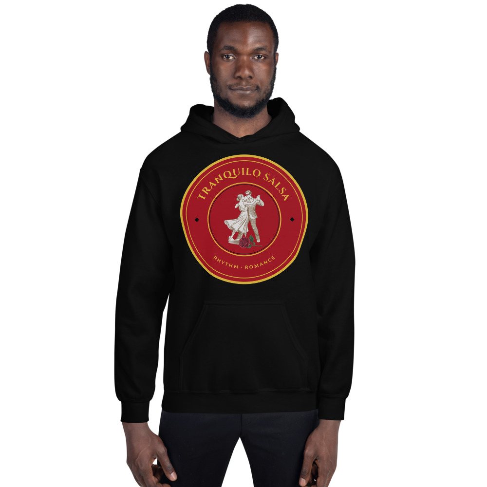 Tranquilo Salsa Masked Dancer Crest Hoodie Front