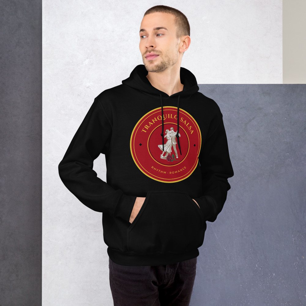 Tranquilo Salsa Masked Dancer Crest Hoodie Front